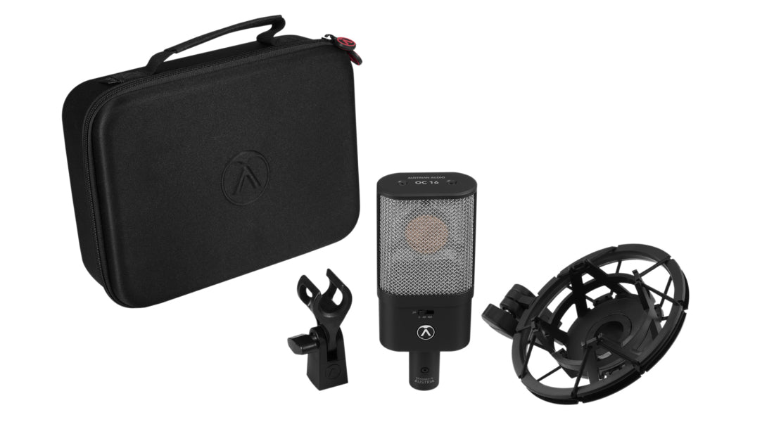 Austrian Audio OC16 Cardioid Pattern Precision Microphone, Studio Set