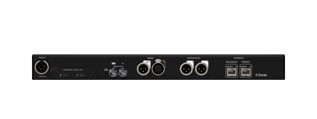 Universal Audio Apollo X16D Essentials + Edition Thunderbolt Audio Interface avec Dante
