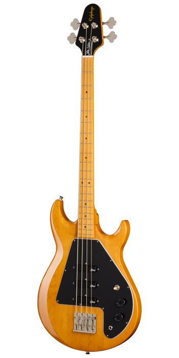 Epiphone Mike Dirnt Grabber G-3 Electric Bass w/Hardshell Case, Natural