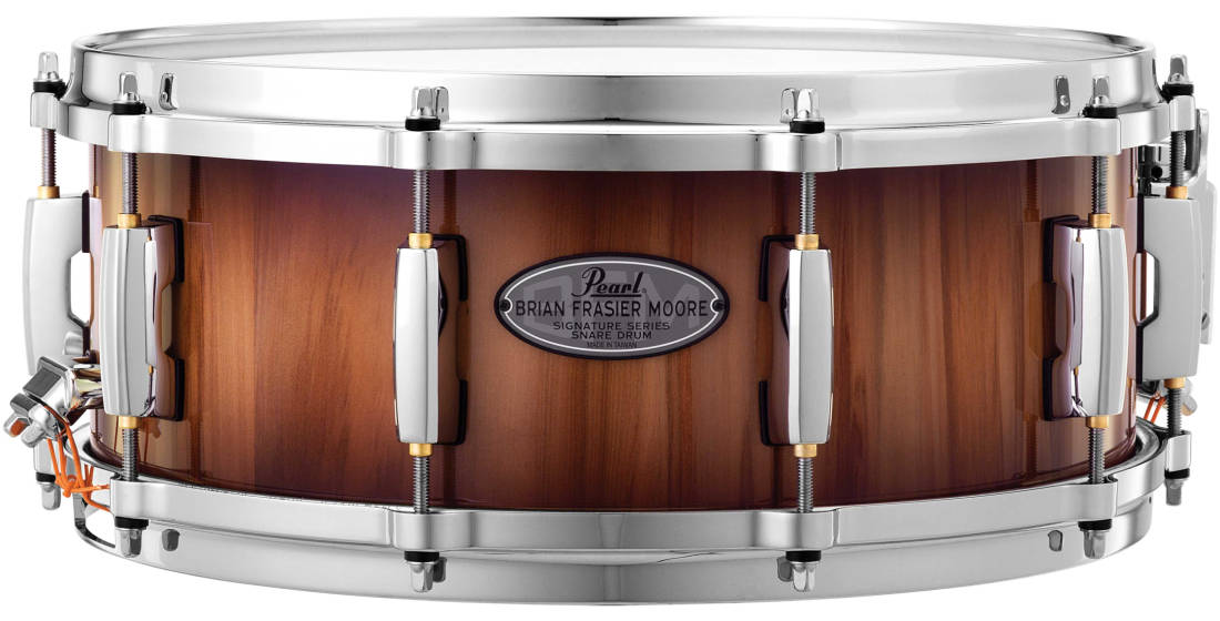 Pearl Brian Frasier-Moore 14x5.5 12ply 15mm, Gumwood Naturalburst