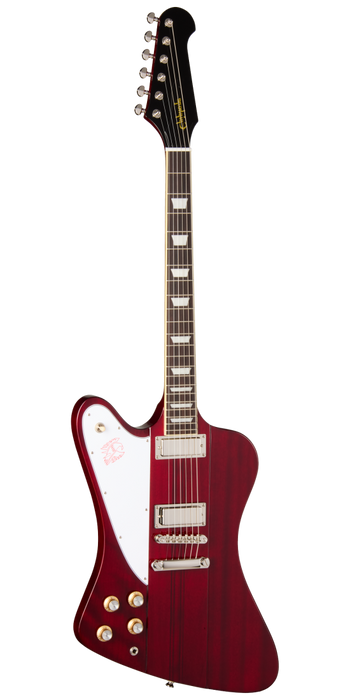 Epiphone Firebird Electric Guitar Left-Handed w/Gigbag, Wine Red