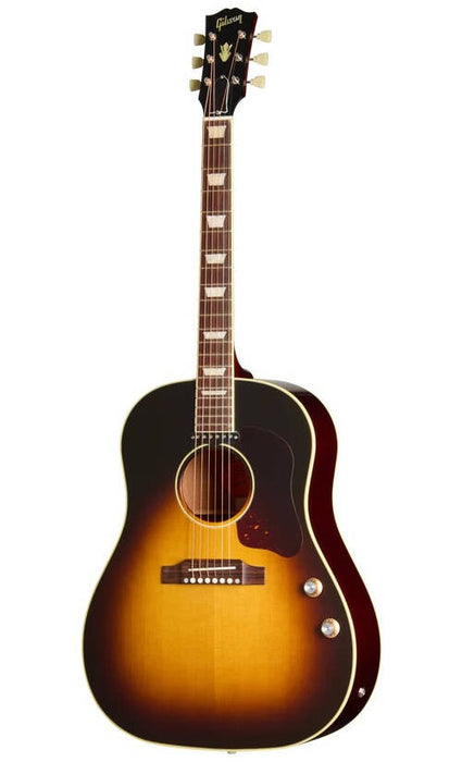 Gibson J-160E Original Acoustic Guitar w/Hardshell Case, Vintage Sunburst