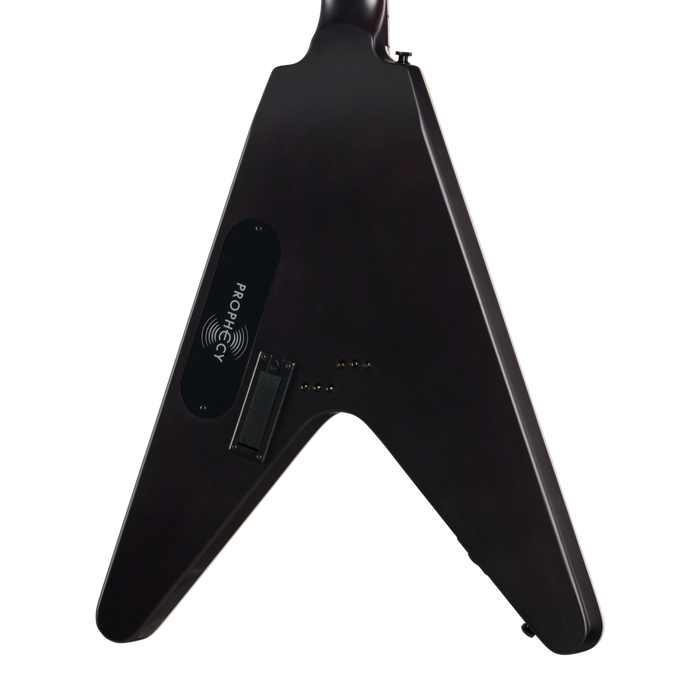 Epiphone Prophecy Flying V Electric Guitar w/Case, Orchid Bloom Satin