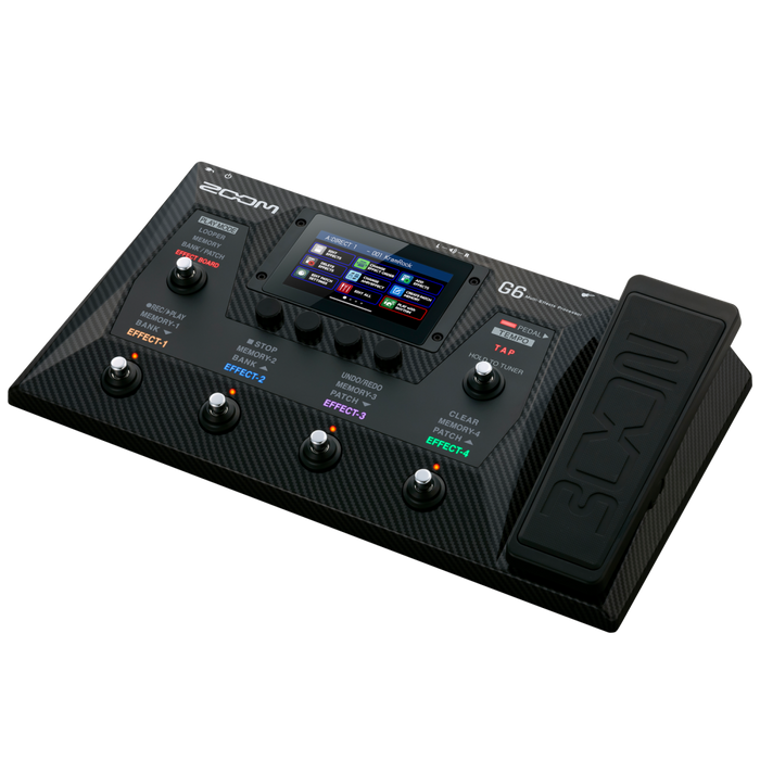 Zoom G6 Guitar Multi Effects Processor w/Expression Pedal