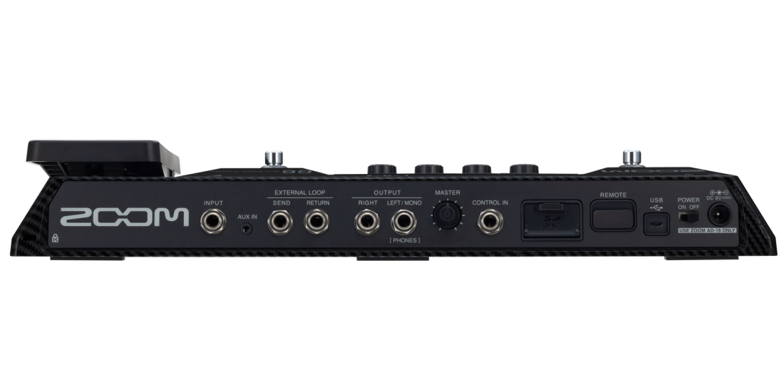 Zoom G6 Guitar Multi Effects Processor w/Expression Pedal