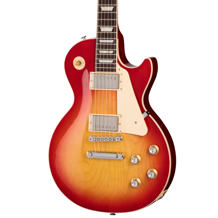 Gibson Les Paul Standard 60s Plain Top Electric Guitar w/Hardshell Case, Heritage Cherry Sunburst