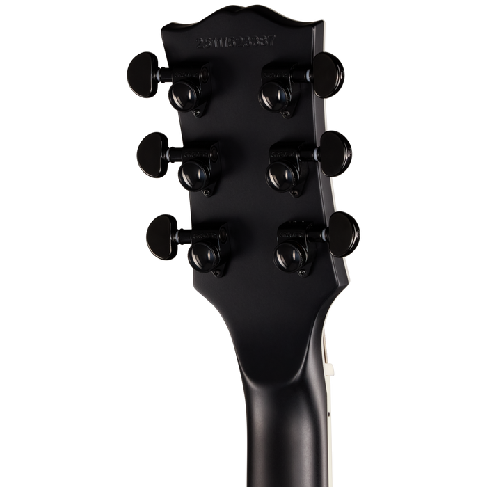 Epiphone Prophecy Les Paul Baritone Electric Guitar w/Case, Obsidian Storm Satin