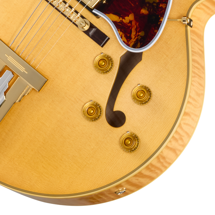 Gibson Custom Shop 1957 L-5 CES Reissue Electric Guitar w/Hardshell Case, Antique Natural