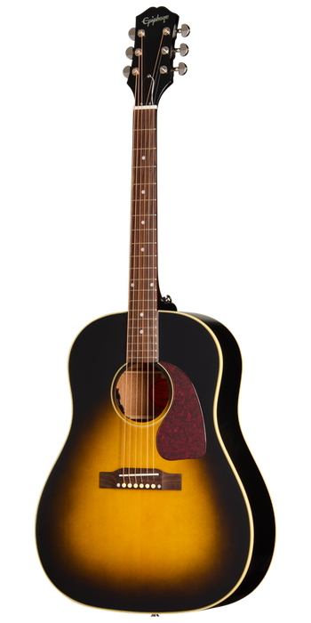Epiphone J-45 Standard Acoustic-Electric Guitar w/Gigbag, Vintage Burst