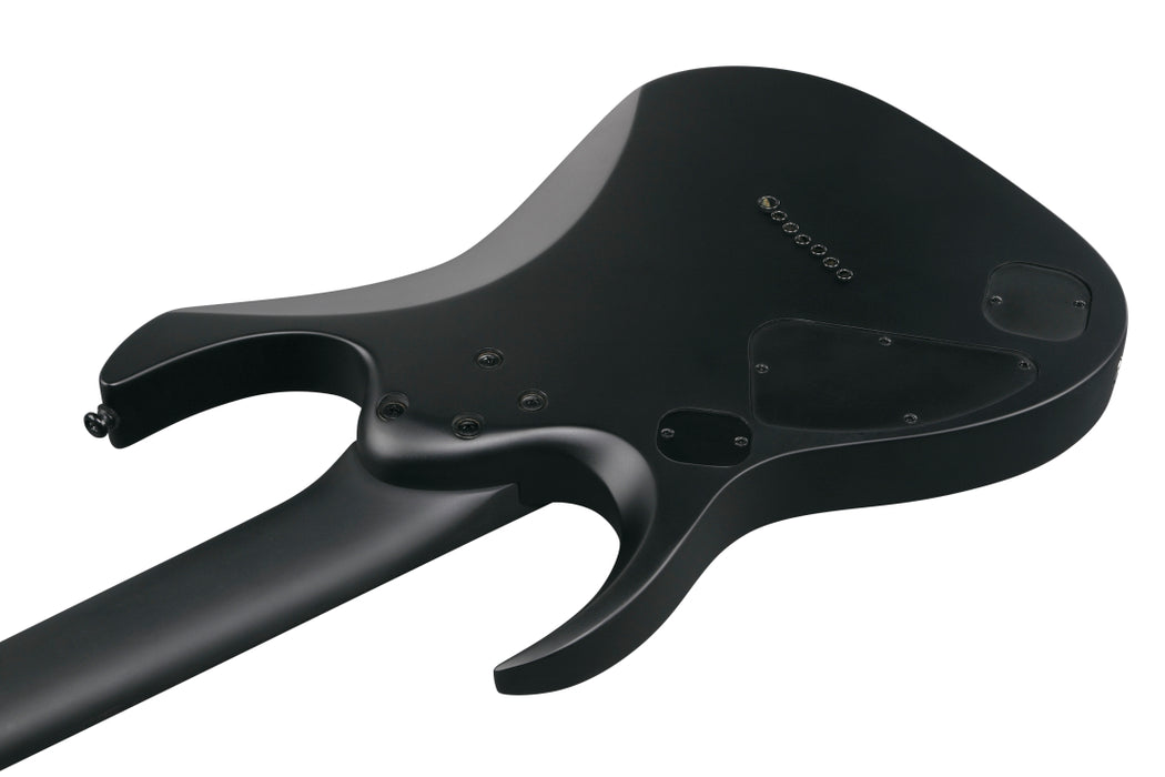 Ibanez RGD Iron Label Series 7 String Electric Guitar, Black Flat