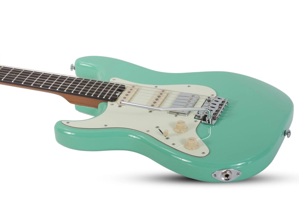 Schecter Nick Johnston Trad- HSS Left-Handed Atomic Green