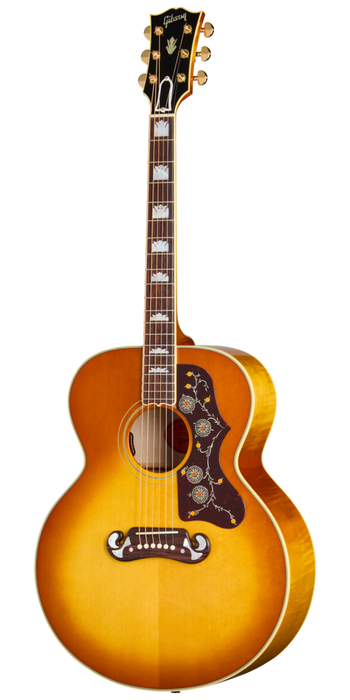 Gibson SJ-200 60s Original Acoustic Guitar w/Hardshell Case, Heritage Cherry Burst