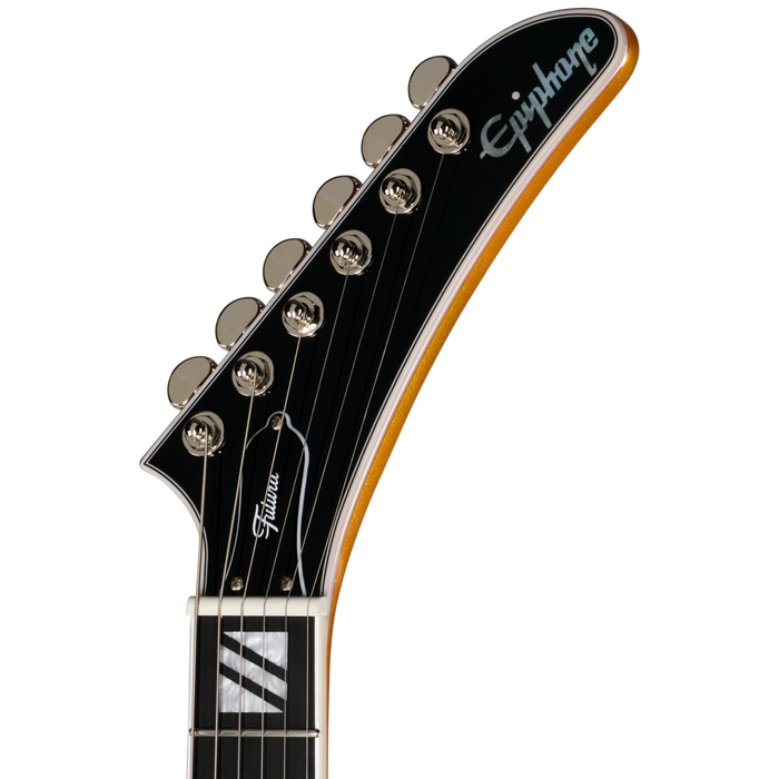 Epiphone Futura Explorer Custom Electric Guitar w/Gigbag, Firestorm Shift