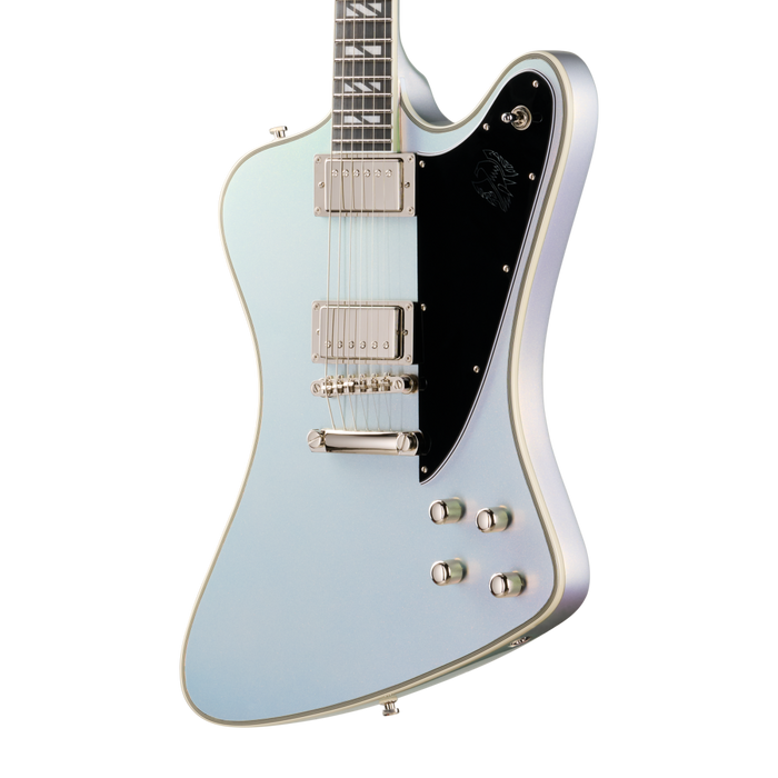 Epiphone Futura Firebird Custom Electric Guitar w/Gigbag, Quicksilver Shift