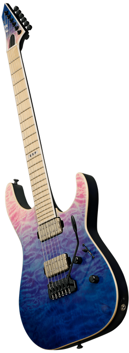 ESP E-II M-II HST QM, Indigo Purple Fade