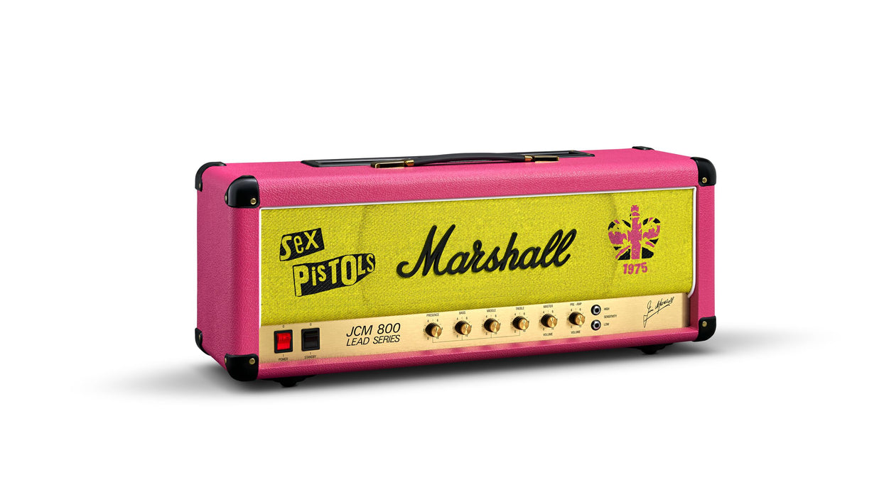 Marshall JCM800 Sex Pistols 50th Anniversary Half Stack Bundle