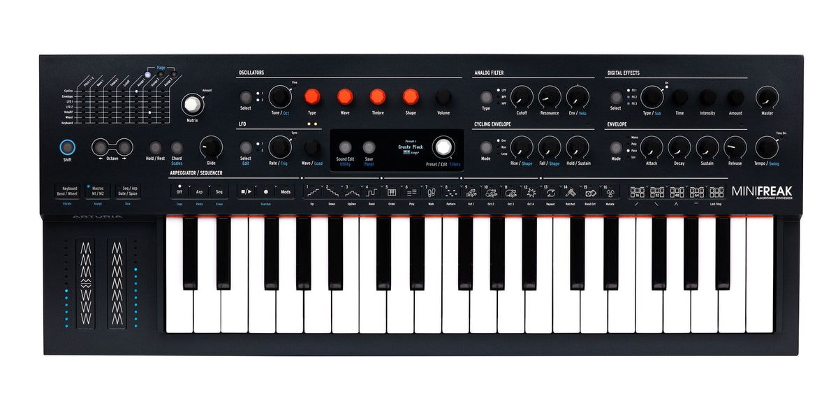 Arturia MiniFreak 37-Key Polyphonic Hybrid Keyboard Synthesizer