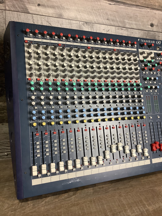 Soundcraft LX7ii 24-Channel Analog Mixer - Used
