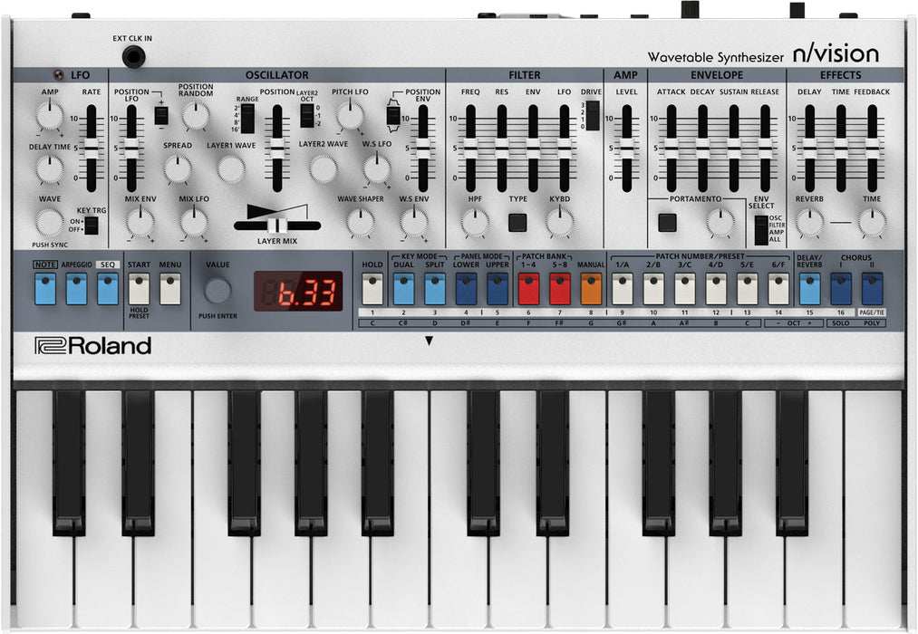 Roland N/Vision 25 Keys Wavetable Synthesizer