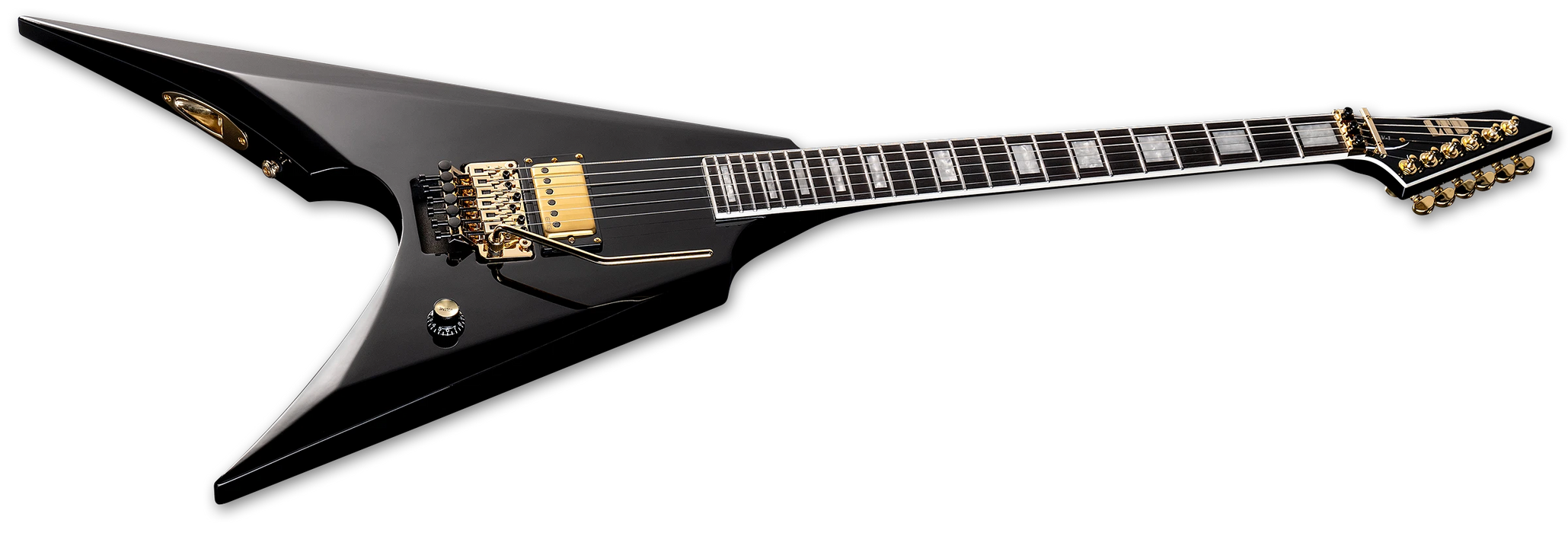 ESP LTD Mike Schleibaum MSV-1 Signature Electric Guitar, Black