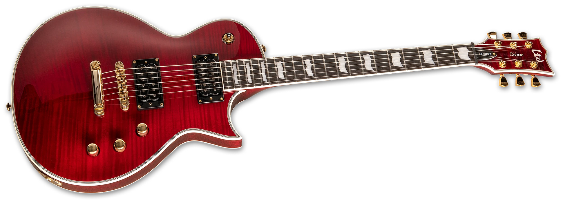 ESP LTD EC-1000T CTM, See-through Black Cherry