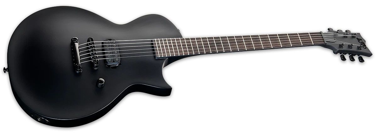 ESP LTD EC-BLACK METAL, Black Satin