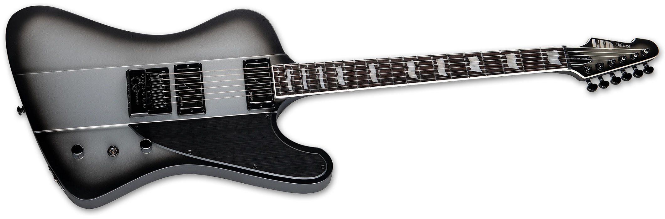 ESP LTD PHOENIX-1000 Evertune, Silver Sunburst Satin