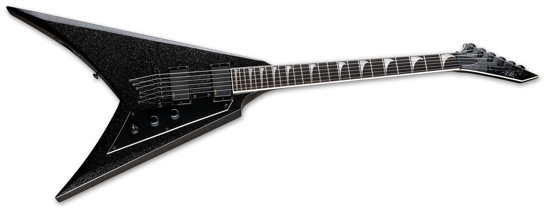 ESP LTD KH-V Kirk Hammett, Black Sparkle