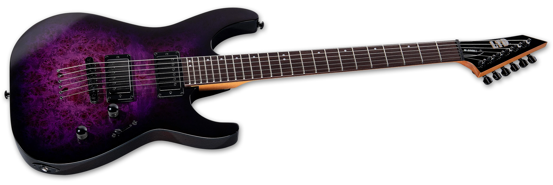 ESP LTD M200DX NT, Purple Burst