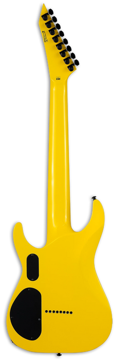 ESP LTD SC-608 Baritone Electric Guitar, Yellow