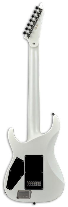 ESP E-II M-II 7B Baritone Evertune, Pearl White