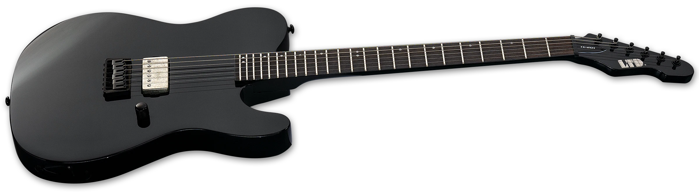 ESP LTD TE-201 Electric Guitar, Black Satin