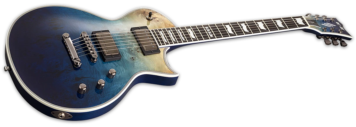 ESP E-II ECLIPSE 6-string Left-handed, Blue Natural Fade