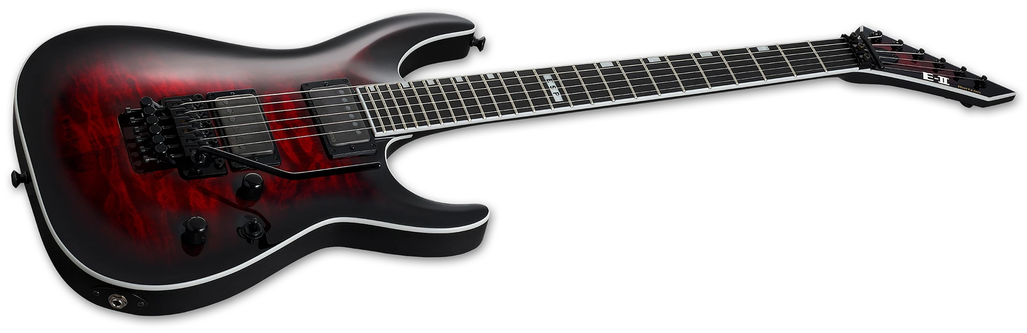 ESP E-II HORIZON FR-II, See-through Black Cherry Sunburst