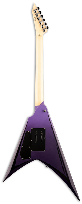 ESP LTD Alexi Ripped Sawtooth Alexi Laiho, Purple Fade Satin with Ripped Pinstripes