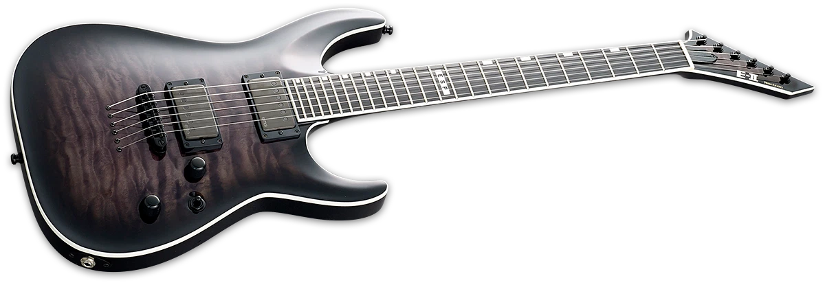 ESP E-II HORIZON NT-II, See-through Black Sunburst