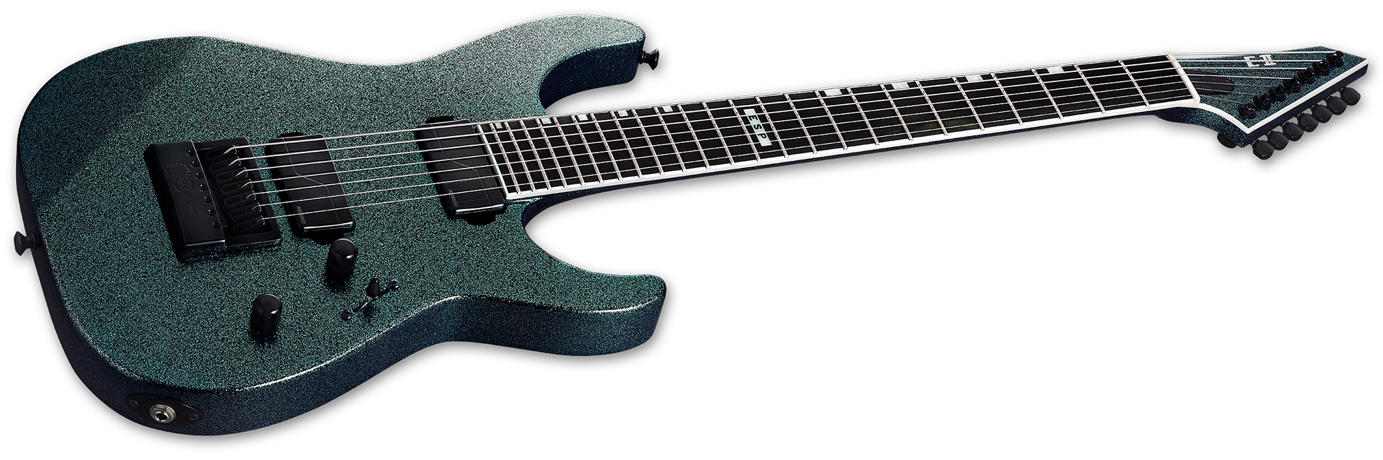 ESP E-II M-II 7B Baritone, Granite Sparkle