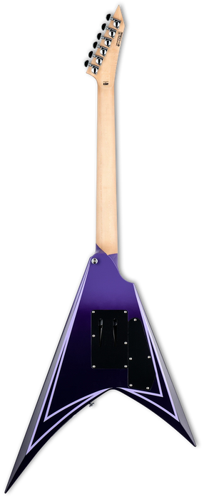 ESP LTD Alexi Hexed Sawtooth Alexi Laiho Left-handed, Purple Fade with Pinstripes