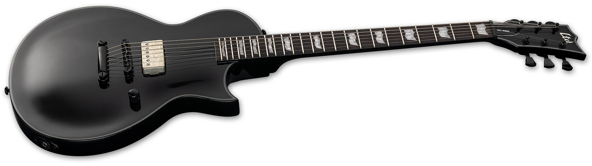 ESP LTD EC-201 Electric Guitar, Black Satin