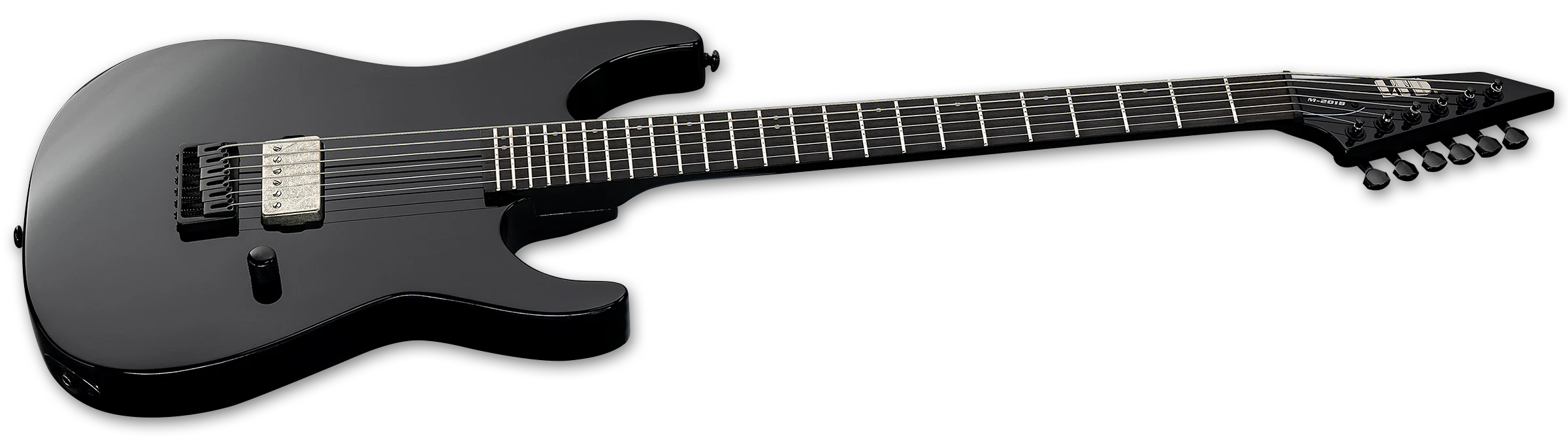 LTD M-201 Baritone HT Electric Guitar, Black
