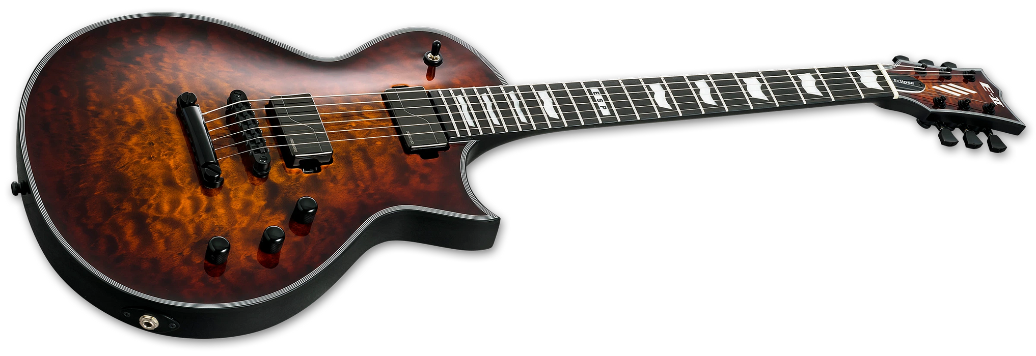 ESP E-II ECLIPSE, Tiger Eye Sunburst