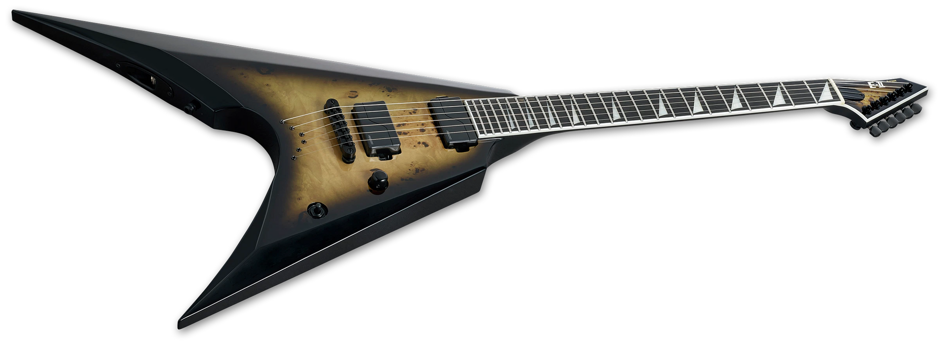 ESP E-II ARROW NT, Nebula Black Burst