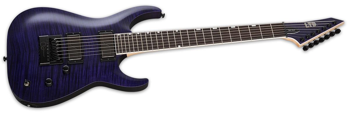 ESP LTD SH-7ET FM Brian Welch, See-through Purple