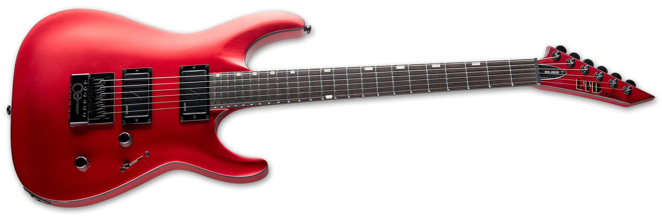 ESP LTD MH-1000 Evertune, Candy Apple Red Satin