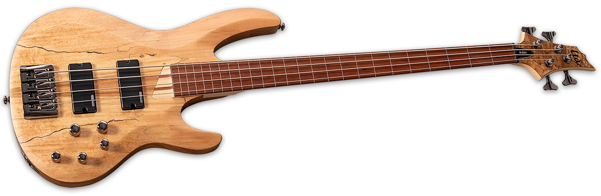 ESP LTD B-204SM  Fretless, Natural Satin