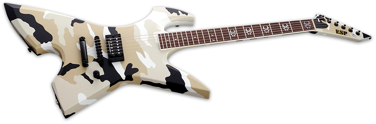 ESP Max Cavalera Reaper, Black Desert Camo Satin