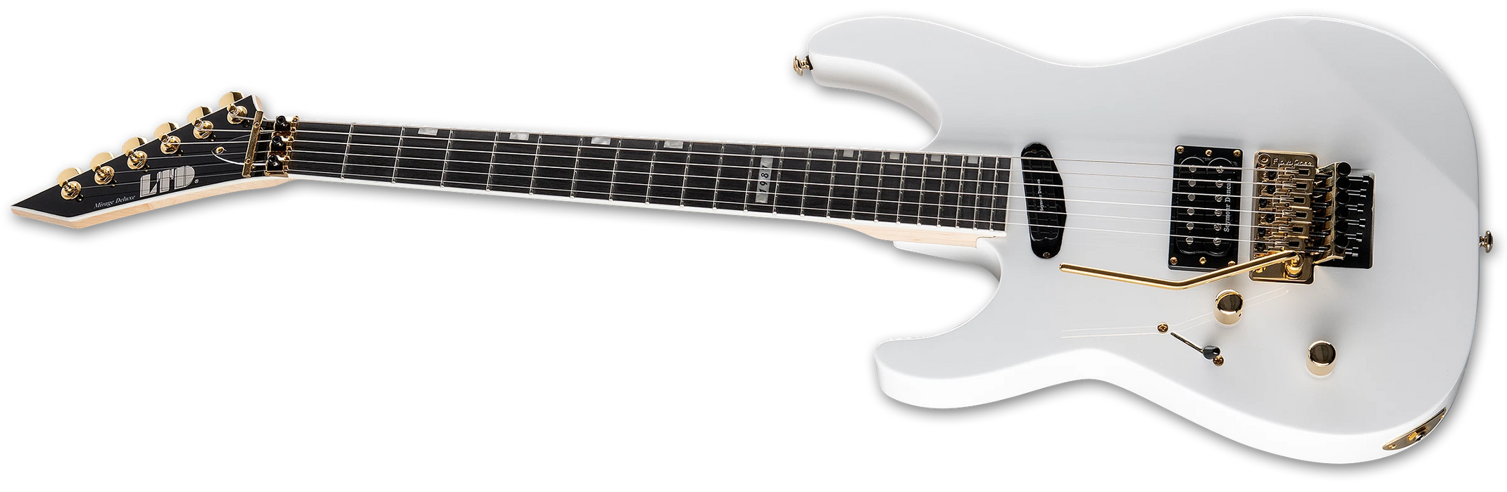 ESP LTD MIRAGE DELUXE '87 Left-handed, Snow White