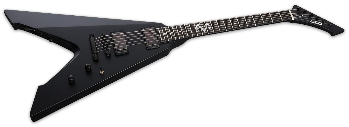 ESP LTD Vulture James Hetfield, Black Satin