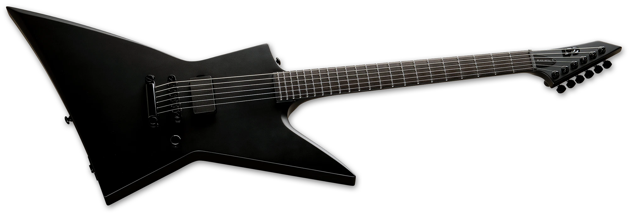 ESP LTD EX BLACK METAL, Black Satin