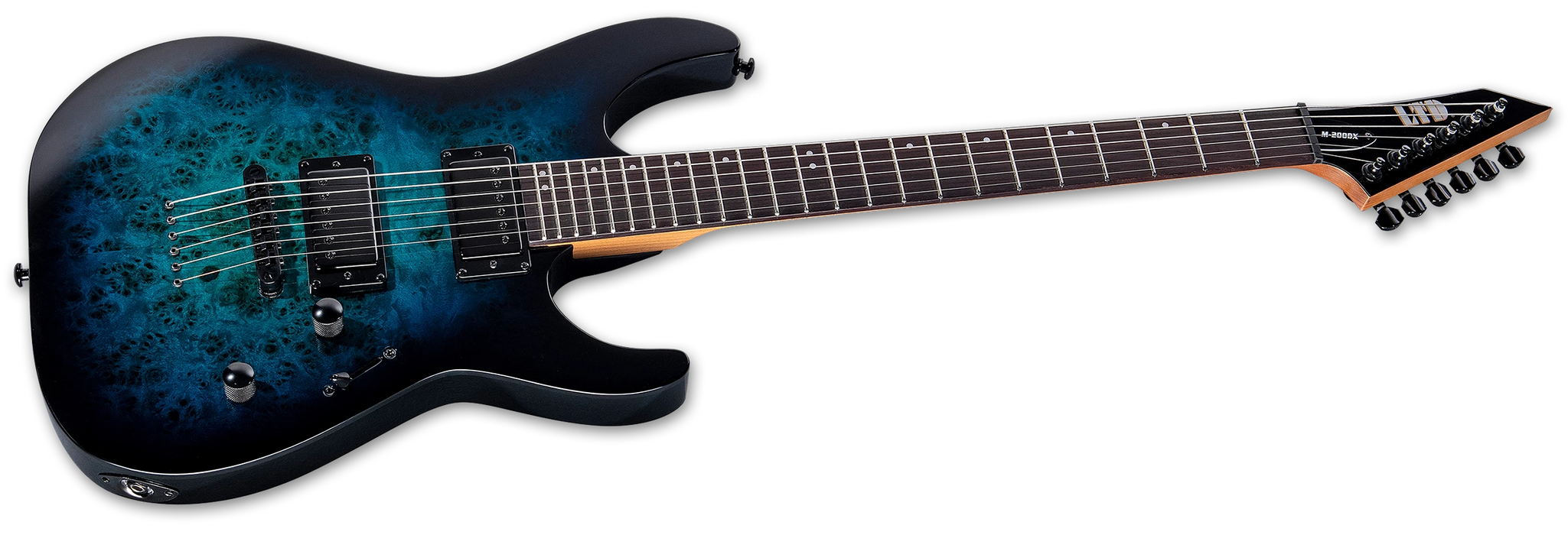 ESP LTD M200DX NT, Blue Burst